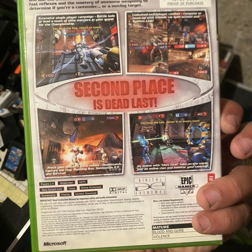 Unreal Championship Xbox original game