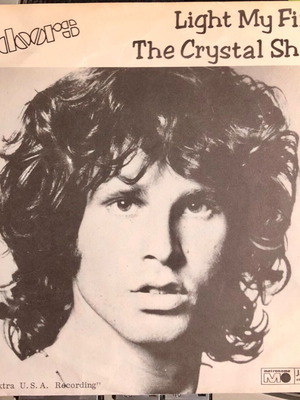 The Doors Light My Fire 7" βινύλιο single μεταχειρισμένο, ροκ