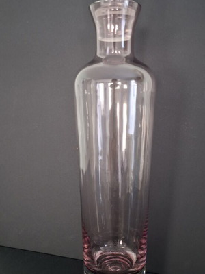 Vintage handmade purple carafe new