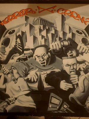Terror X Crew LP σαν καινούργιο, σπάνια ελληνική hip-hop έκδοση 1995