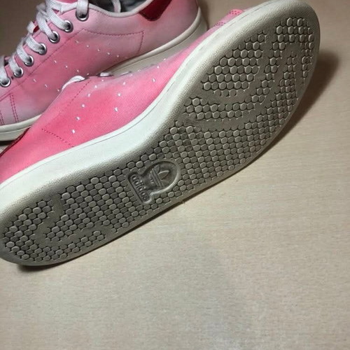 Stan Smith shoes used, fabric, size 38, white pink
