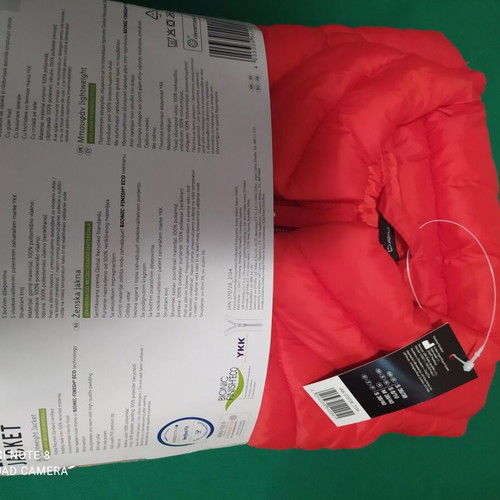 Lightweight spring jacket new, red, size S