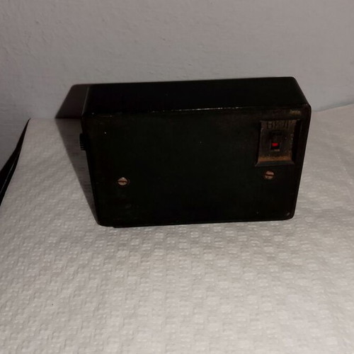 Luch vintage Soviet portable pocket clock with alarm 1980-85 used, not working