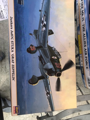 Junkers Ju87C Stuka Graf Zeppelin model airplane new