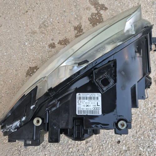 Audi A4 B7 Left Front Headlight used, halogen H7 2004-2008