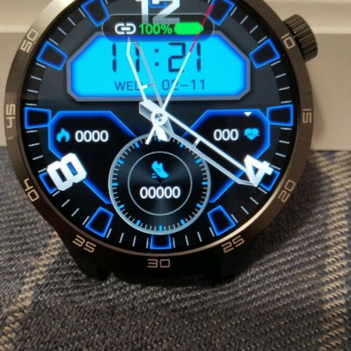 Smart watch with 1.85-inch AMOLED HD sapphire screen, NFC, GPS