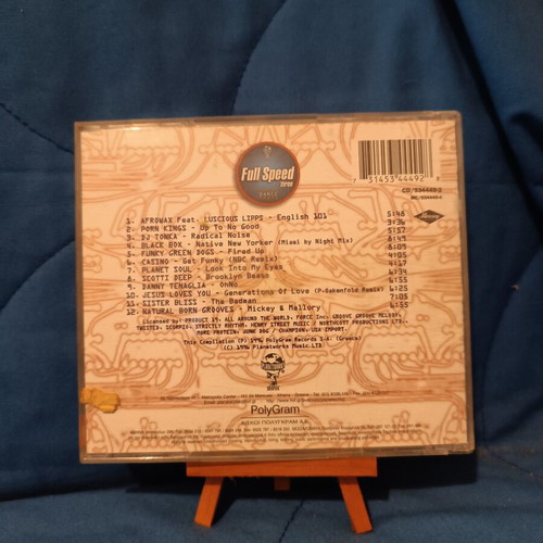 Full Speed Three CD used, 12 dance tracks