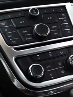 Chrome console trim for Opel Mokka 2012-2016 new