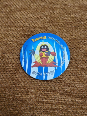 Pokémon Tazos Jynx #124 σαν καινούργιο