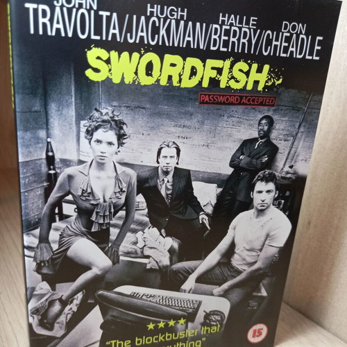 Swordfish DVD with English subtitles, like new
