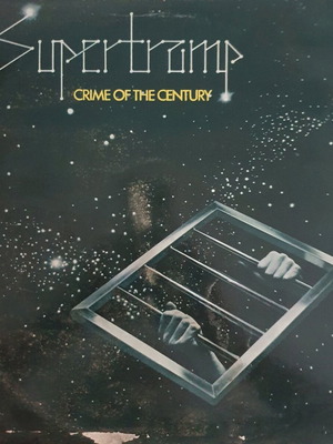 Supertramp Crime of the Century vinyl record used, rock