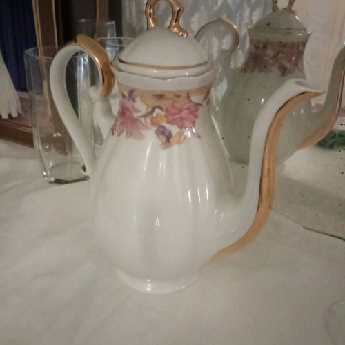 Porcelain teapot like new collectible