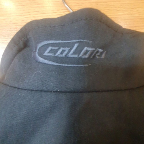 Colori motorcycle jacket black large size like new