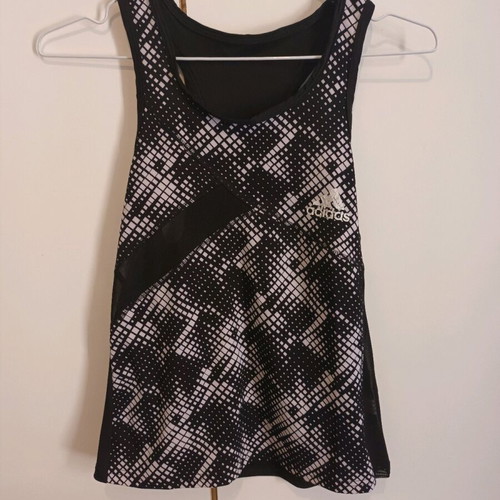Athletic shirt used, size S, black back