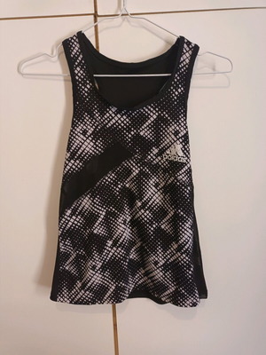 Athletic shirt used, size S, black back