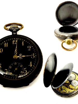 Vintage 1910 Pocket Watch used, men's