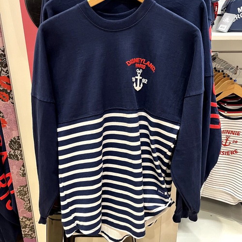 Spirit Jersey Disneyland Paris blue and red Sailor size M like new
