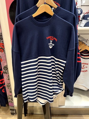 Spirit Jersey Disneyland Paris blue and red Sailor size M like new