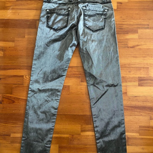 Pin up silver jeans new, size 26