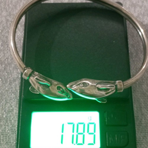 Silver bracelet cuff 925 like new