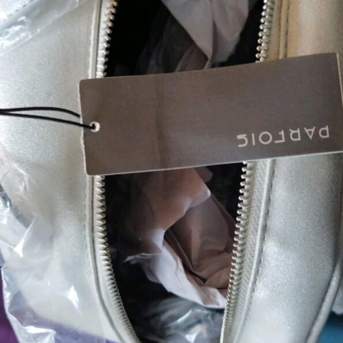 Parfois women's silver backpack new with tag