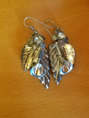 Women's earrings used