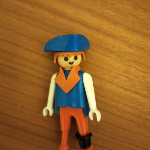 Playmobil Vintage 1974 5 collectible pirate figures like new