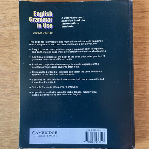English Grammar in Use (Second Edition) by Raymond Murphy