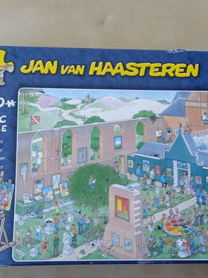 Παζλ Puzzle "The Art Market" Jumbo 2000 κομμάτια μεταχειρισμένο