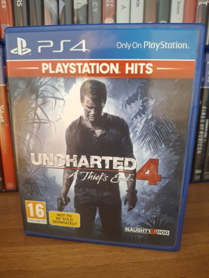 Uncharted 4 PS4 игра като нова, екшън приключение