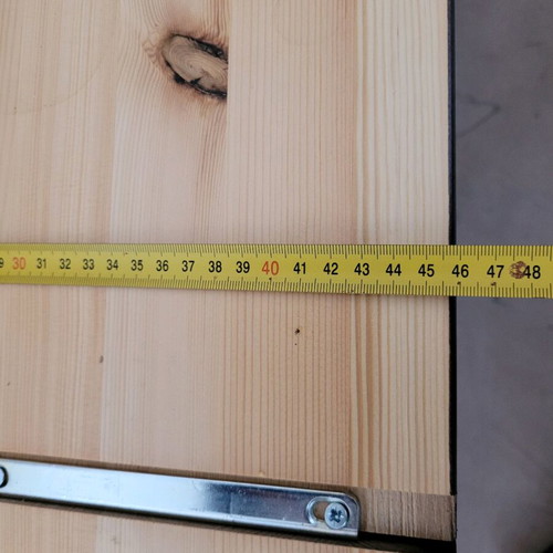 Wenge table used with 2 extensions 2.02×1.05 m