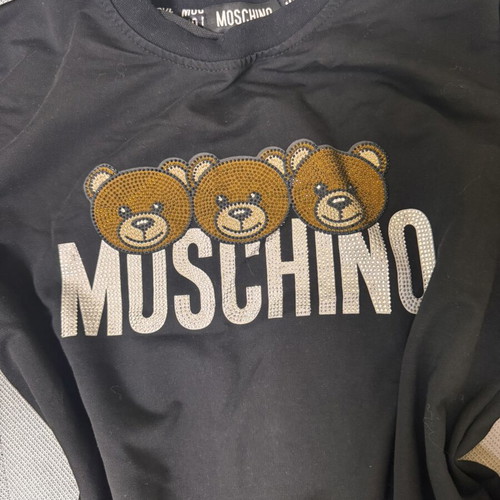 Moschino long sleeve blouse, new, black