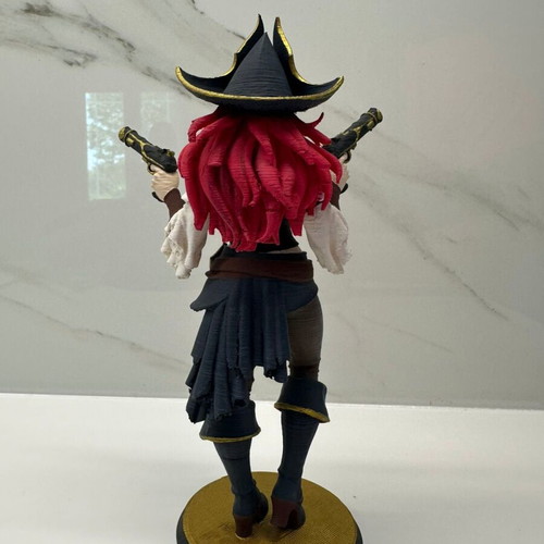 3D Miss Fortune figure new, handpainted League of Legends collectible