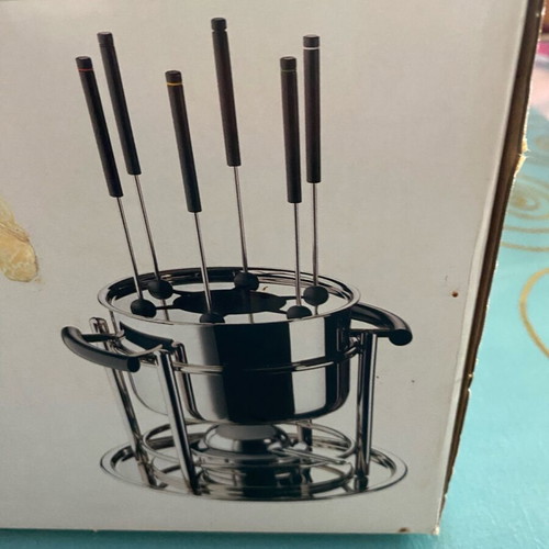 WMF Collection Allegro Fondue Set stainless steel new