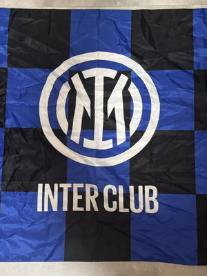 Inter Club flag like new, large 150x90cm