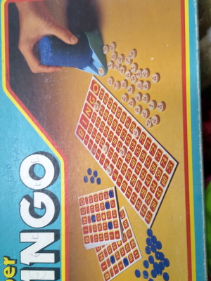 Super Bingo board game like new, classic for ages 7 to 97