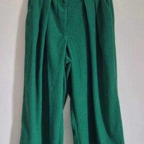 Karavan Corduroy Pants Green Small Like New