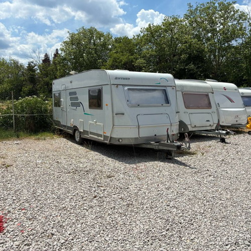 Hymer Nova 555 Caravan in good condition with documents
