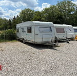 Hymer Nova 555 Caravan in good condition with documents