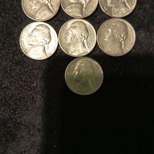 American coins like new, pack of 34 pieces