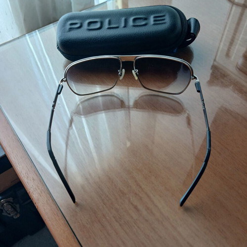 Police sunglasses with original case, black and grey