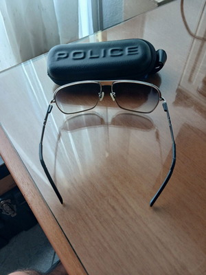 Police sunglasses with original case, black and grey