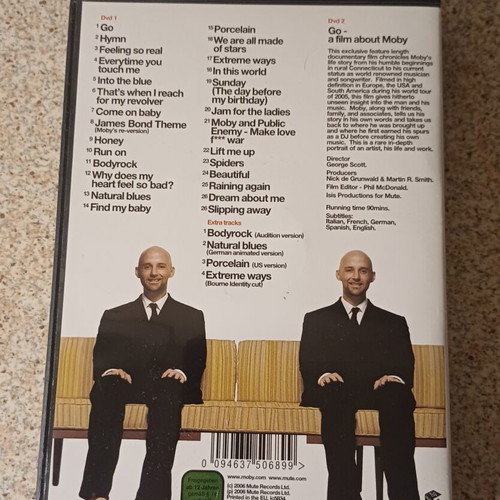 Go - A Film About Moby 2 DVD like new