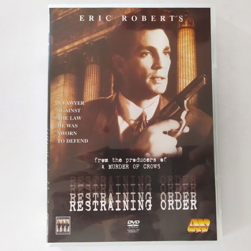 Restraining Order DVD like new, thriller action with subtitles