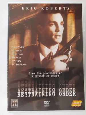 Restraining Order DVD like new, thriller action with subtitles