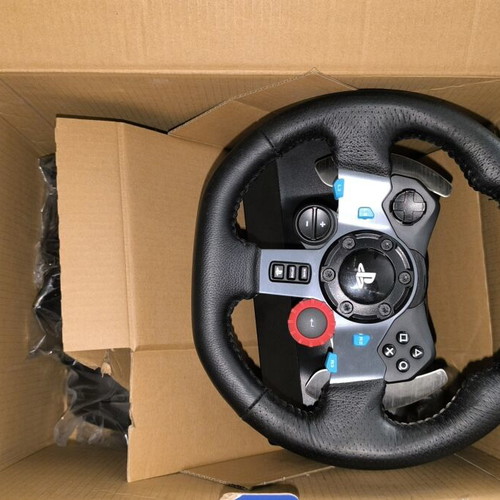 Logitech G29 Racing Wheel with Pedals and Driving Force Shifter used