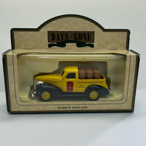 Lledo 1986 Chevy 1938 Pick Up Pennzoil new