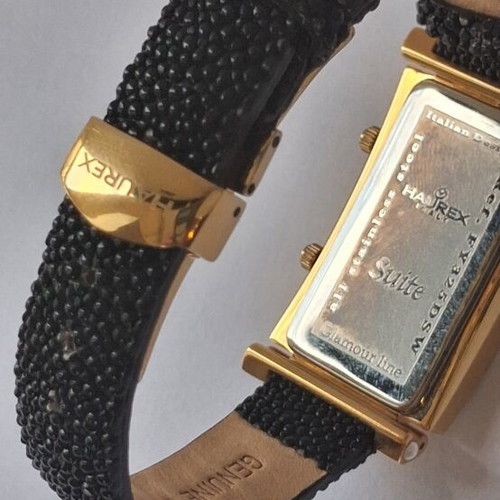 Haurex Clamour women's watch like new, gold and black