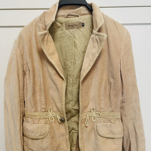 Massimo Dutti vintage coat like new, beige, sizes XS and S