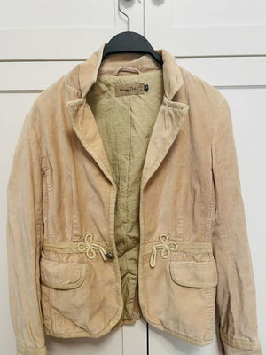 Massimo Dutti vintage coat like new, beige, sizes XS and S